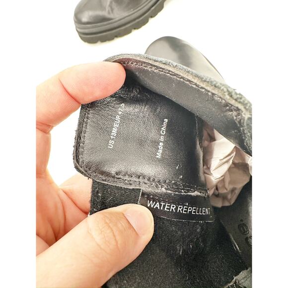 Vince Rivers Water Repellent Leather Chelsea Boot in Black Men's 13 - Picture 5 of 6